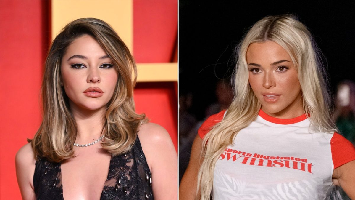 Livvy Dunne makes a joke following a fan's post about Madelyn Cline during the College World Series.