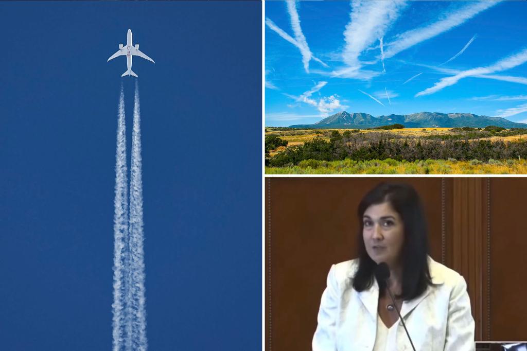 Louisiana legislators aim to prohibit ‘chemtrails’, referencing a conspiracy theory that suggests exhaust changes the weather.