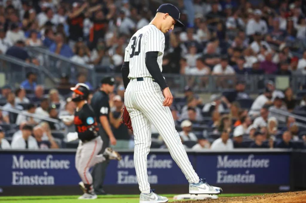 Luke Weaver struggles in rough comeback from injury for the Yankees