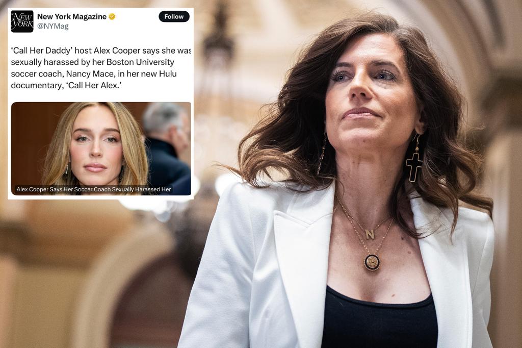 Mace criticizes New York magazine for inaccurately linking her to Alex Cooper's sexual harassment allegations