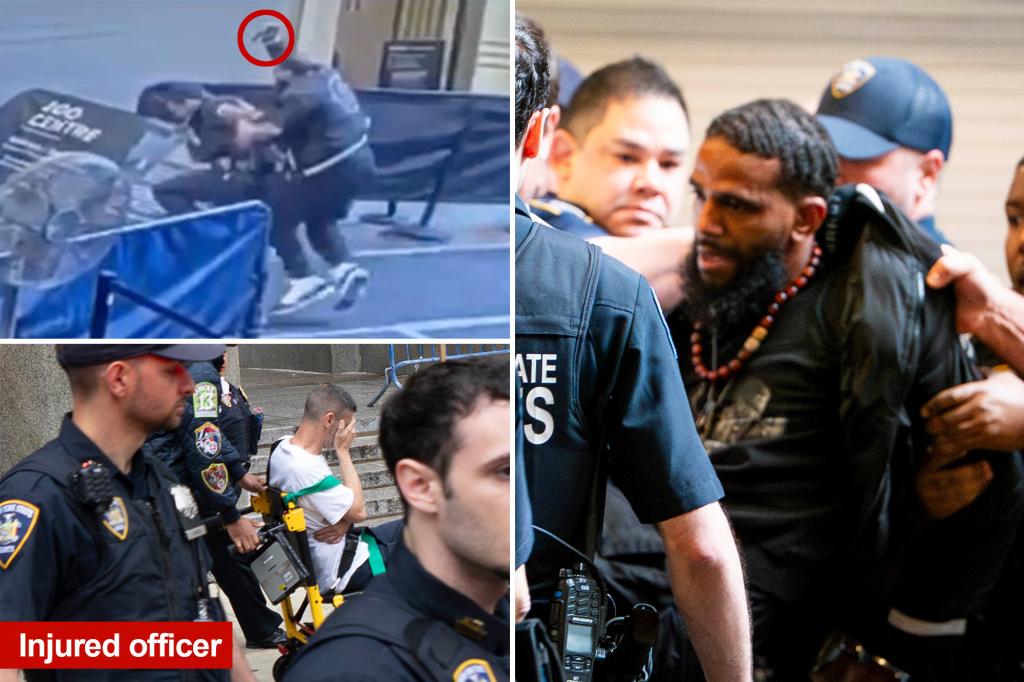 Man with a knife who attacked officers in NYC courthouse had a notebook filled with disturbing writings