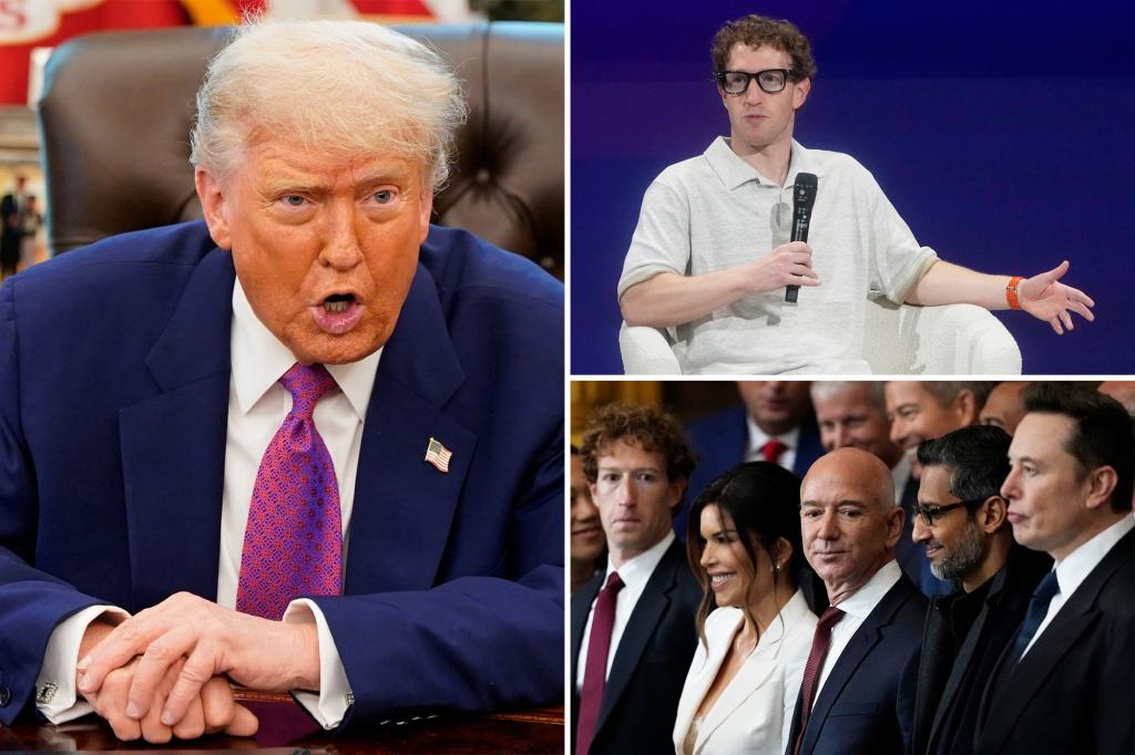 Many Trump supporters lack trust in Big Tech's attempts to win over the president, according to a survey.