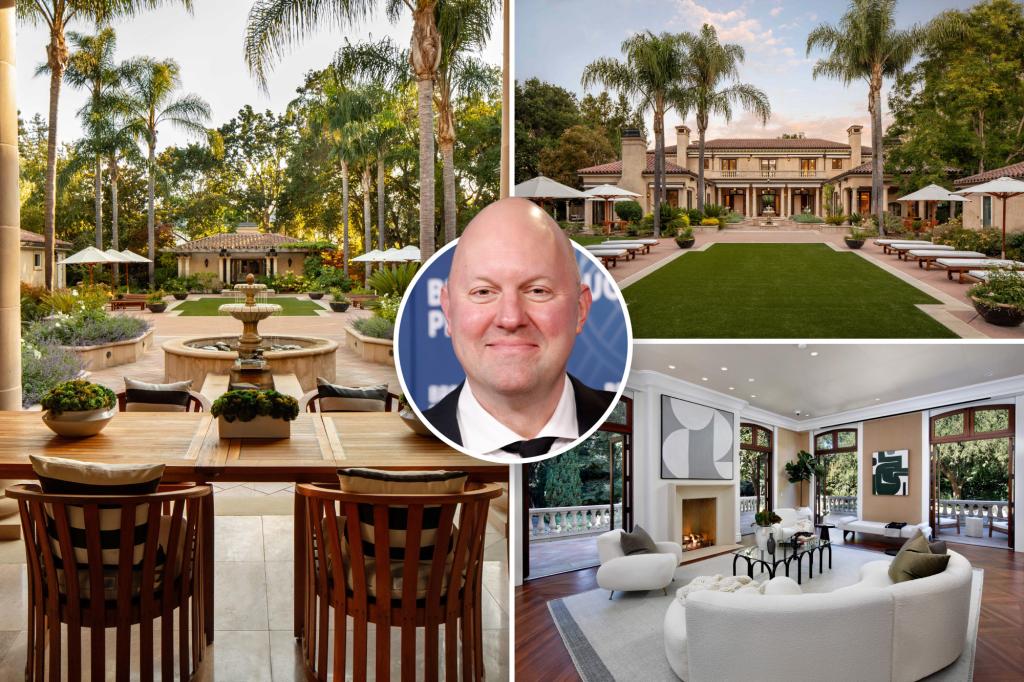 Marc Andreessen puts his Silicon Valley house back on the market for $29.5 million.
