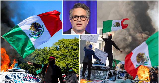 Mark Ruffalo refers to violent anti-ICE riots and looting as ‘peaceful civil disobedience protests.’