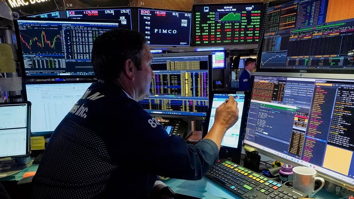 Markets show varied results as investors focus on the ECB's interest rate decision