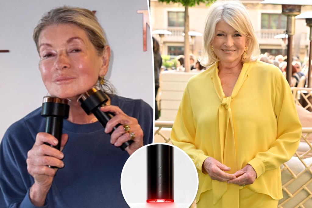 Martha Stewart is the newest celebrity to praise the Lyma laser.