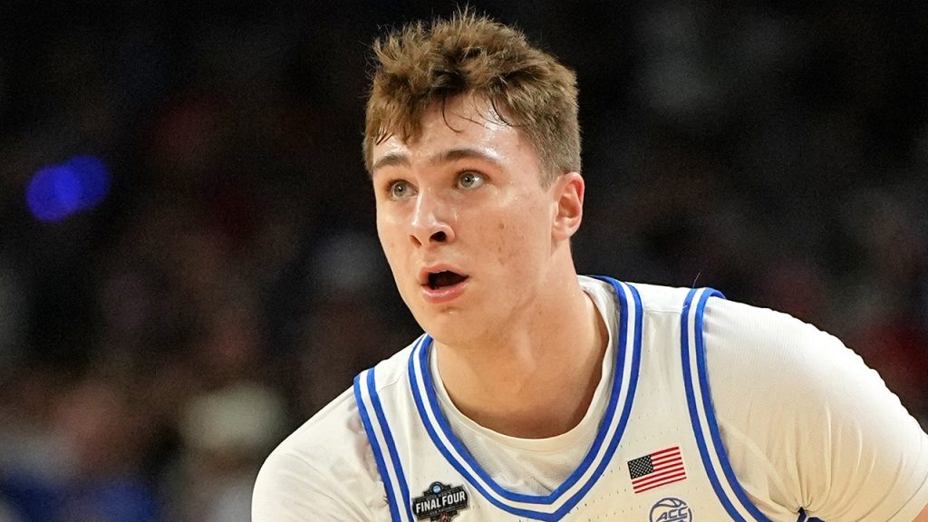 Mavericks choose Duke standout Cooper Flagg as the top pick in the NBA draft.