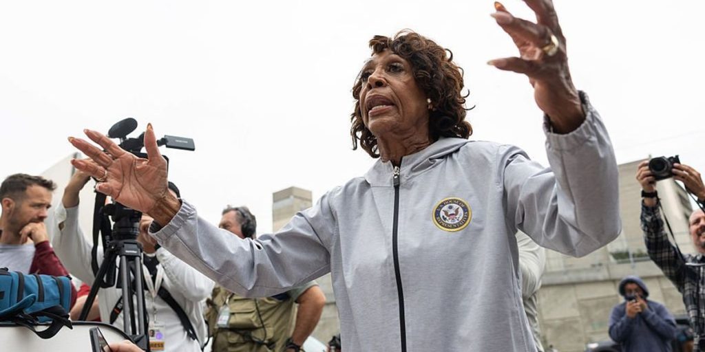 Maxine Waters dismisses LA riots while the city is in flames