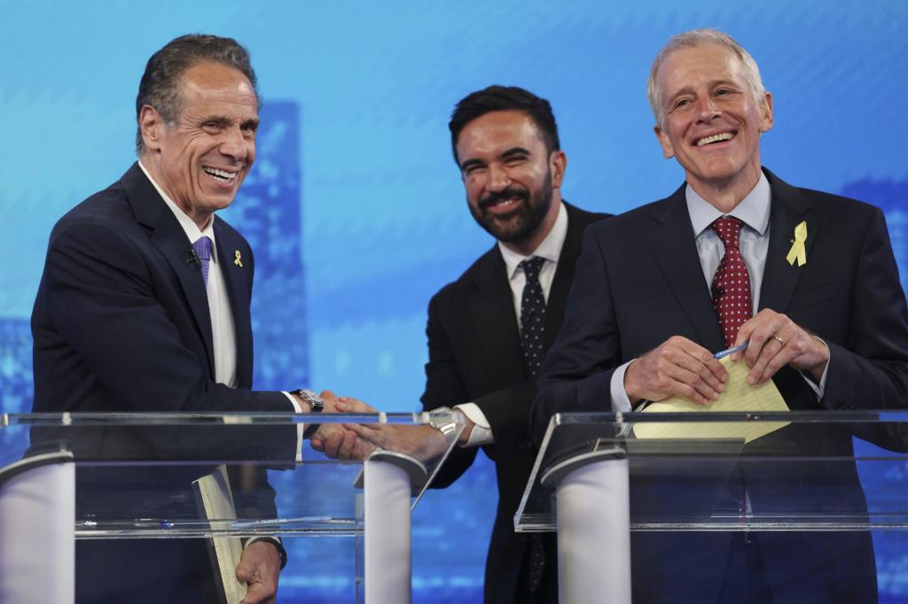 Mayoral candidates in NYC vie to outdo socialist Mamdani in promises as Cuomo avoids debate challenges