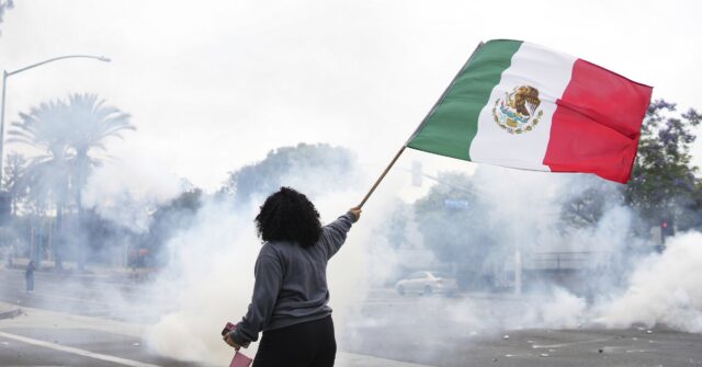 Media Support Mexican Flag at L.A. Riots: 'Tradition'; 'Diversity'