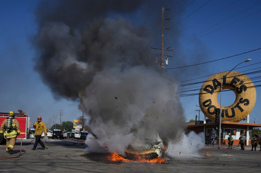 Media coverage of the LA riots reveals that the portrayal of Biden wasn't a mistake; they are simply not being truthful.