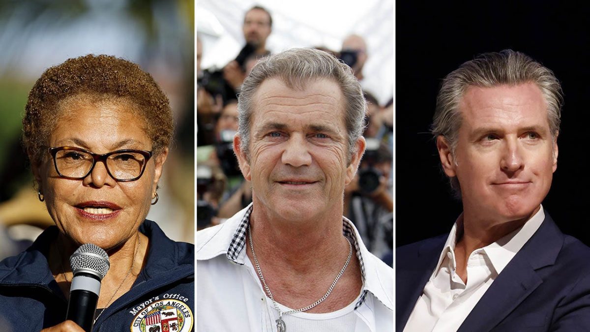 Mel Gibson criticizes Newsom and Bass for their management of violent protests in LA