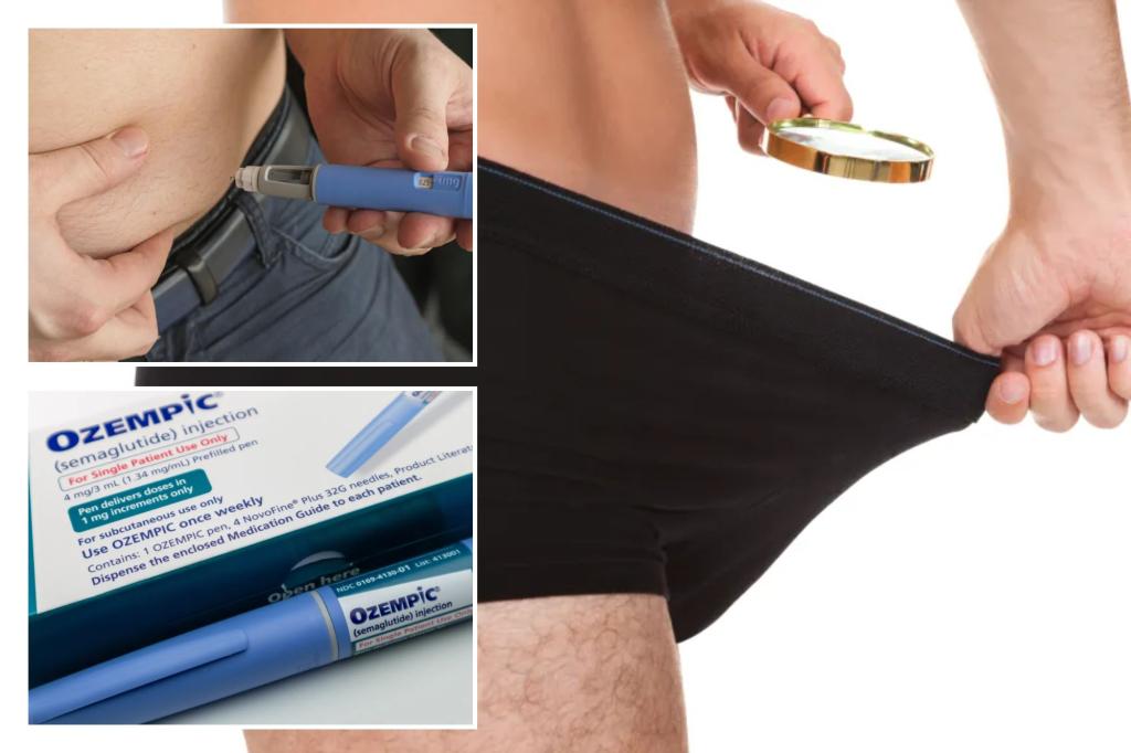 Men share surprising changes to their genitals after using a weight-loss injection.