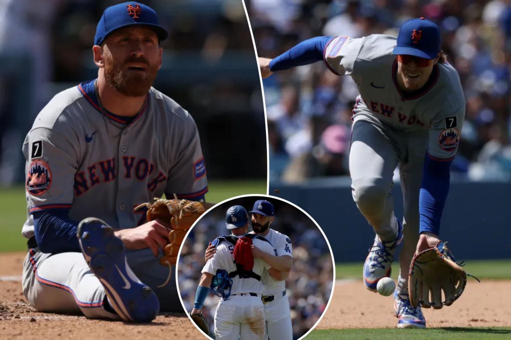 Mets squander late advantage in a tough loss to share series with Dodgers