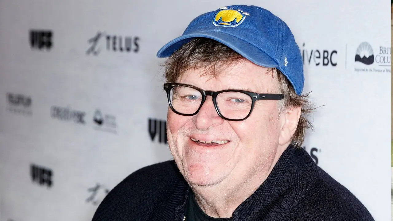 Michael Moore changes the Pledge of Allegiance to bring people together against Trump and MAGA