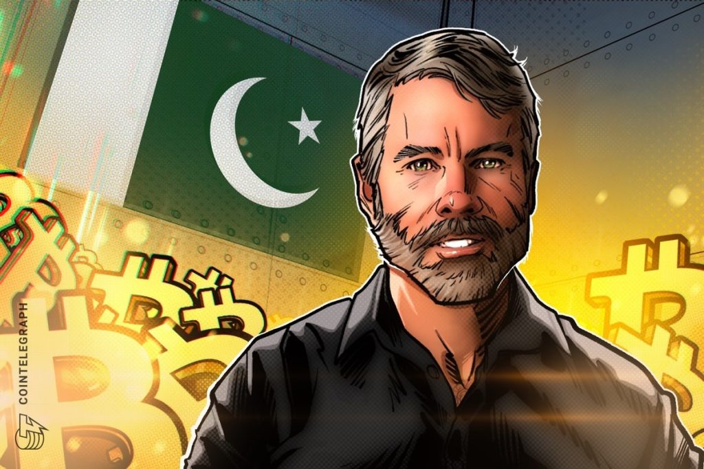 Michael Saylor from Strategy to assist Pakistan in shifting to cryptocurrency