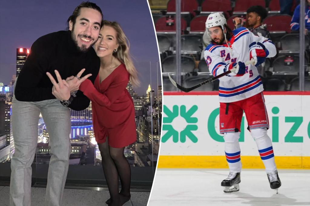 Mika Zibanejad's wife drops significant clue about the star player's future.