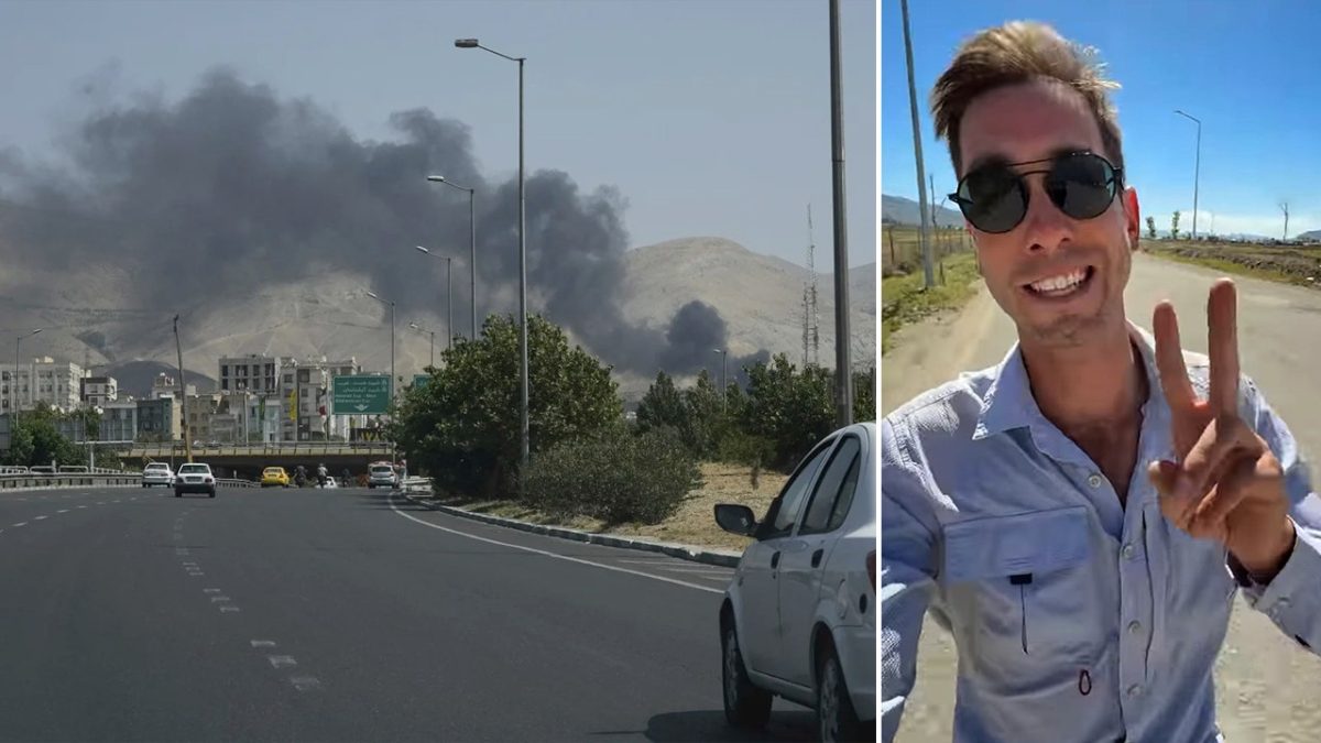Minnesota cyclist escapes Iran during airstrikes while traveling across seven continents
