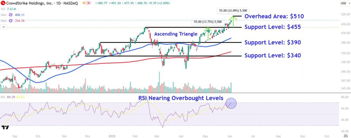 Monitor These CrowdStrike Price Points as Stock Falls from Peak Due to Weak Forecast