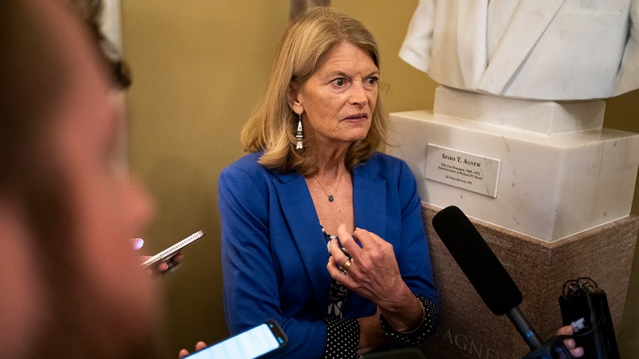 Murkowski reveals she has considered joining the Democratic caucus.