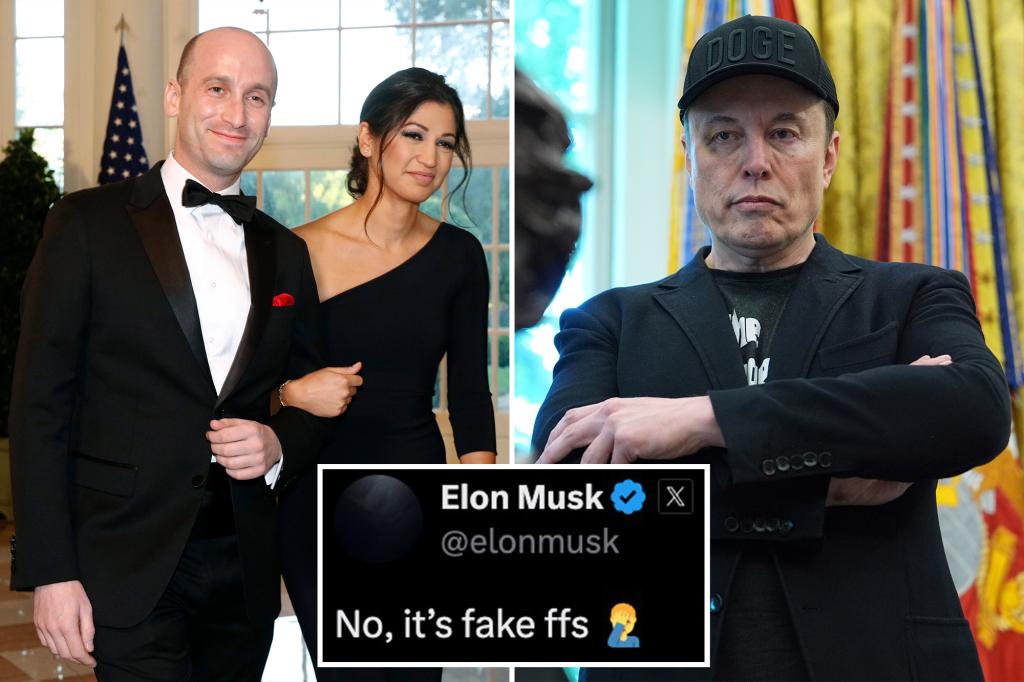 Musk corrects his AI for saying he boasted about taking Stephen Miller's wife