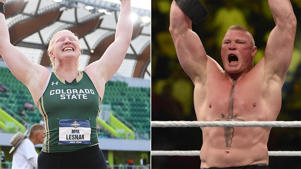 Mya Lesnar captures NCAA women's shot put title