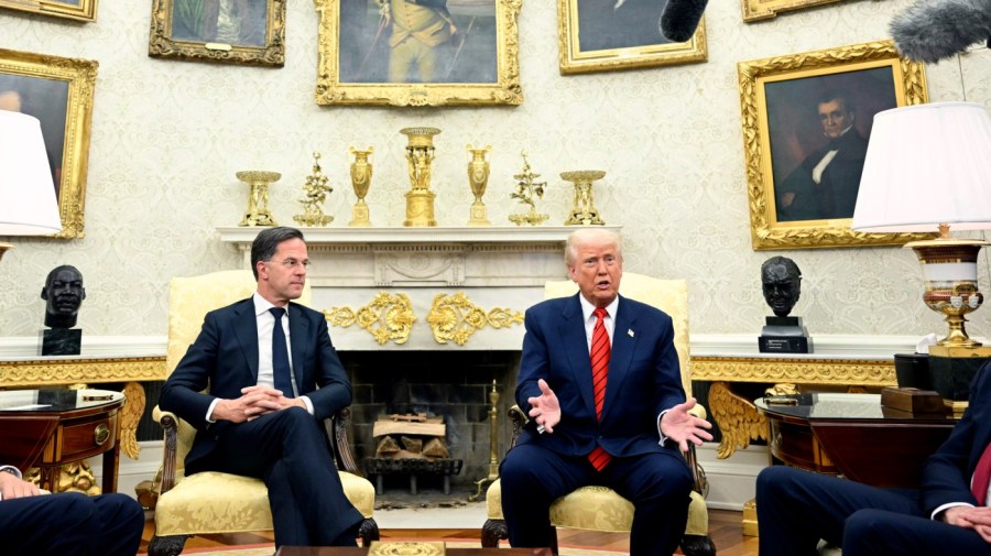 NATO secretary general congratulates Trump on Iran air strikes