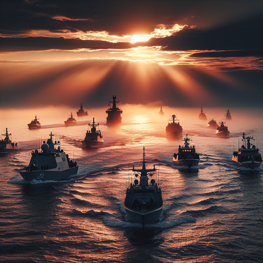 NATO holds military exercises in the Baltic Sea as tensions with Russia increase