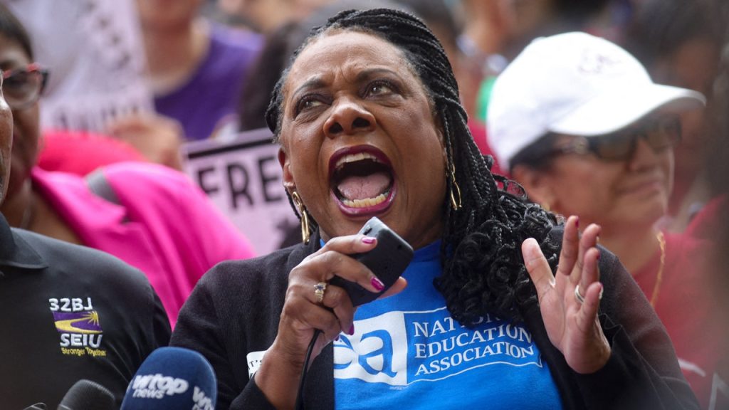 NEA president supports rights of undocumented immigrants during violent protests in Los Angeles