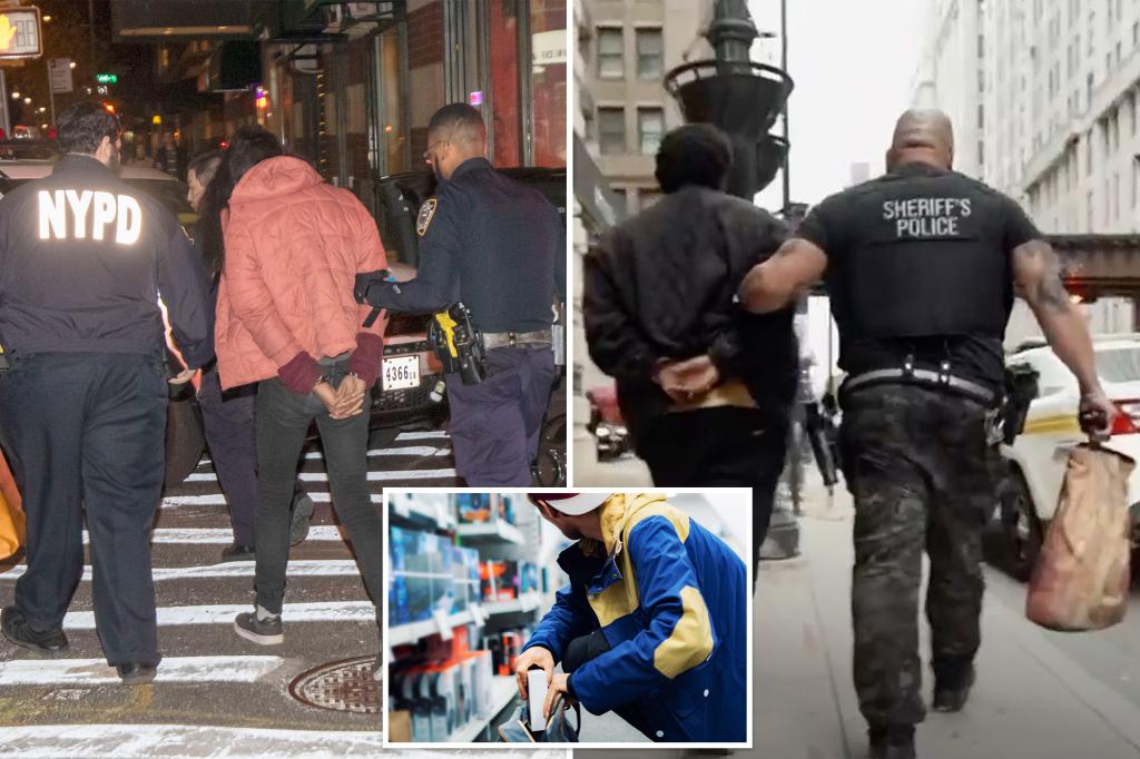 Nationwide effort against retail crime results in more than 400 arrests at major stores
