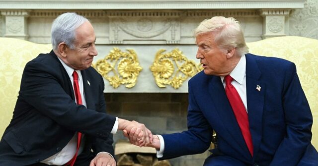 Netanyahu Expresses Gratitude to Trump for His Backing