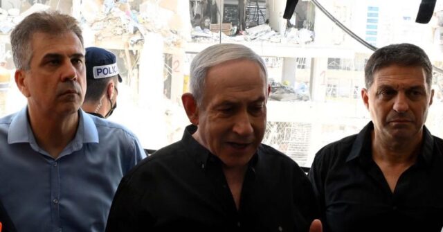 Netanyahu Welcomed as a Hero at Impact Location: 'Bibi, King of Israel'