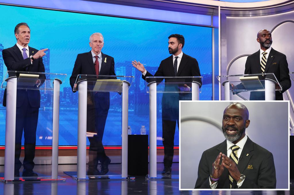 New York City mayoral candidate with little chance files lawsuit to participate in final debate, alleges donors were wrongly turned away.