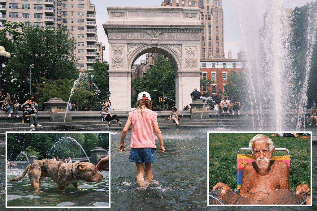 New Yorkers take time off to enjoy beaches and parks as sunshine ends weeks of rainy weather: 'It's about time'