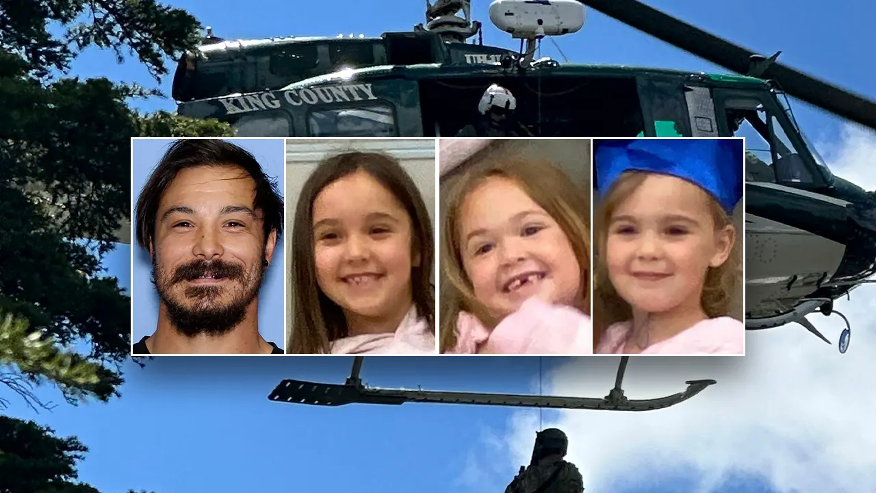 New flyer issued in search for father accused of killing his three daughters