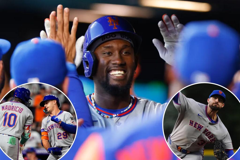 Newcomer Ronny Mauricio hits a powerful home run as the Mets defeat the struggling Rockies