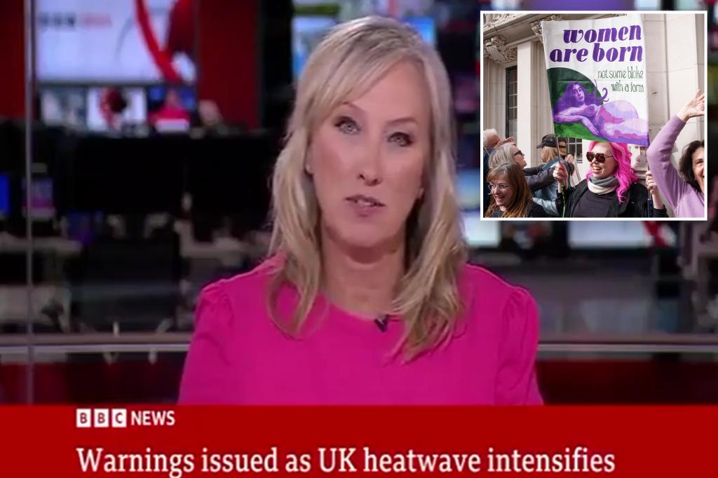 News presenter Martine Croxall declines to say 'pregnant people,' corrects live script on-air: 'WOMEN!'