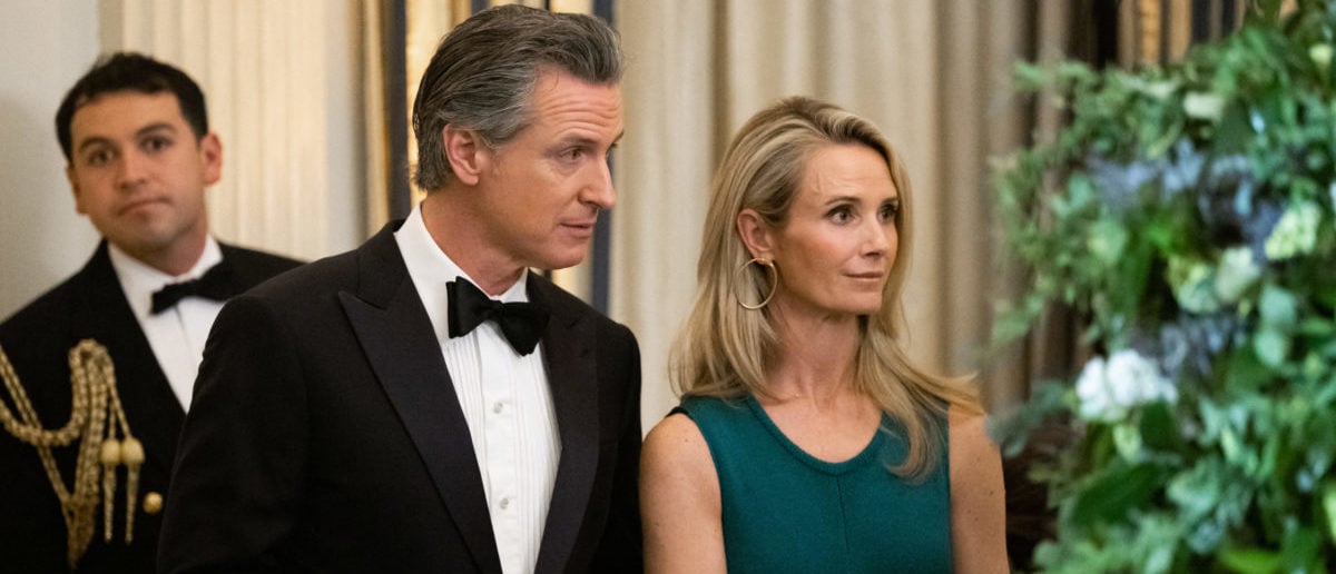 Newsom Shares Mysterious Birthday Note for His Wife … Is He Alright?