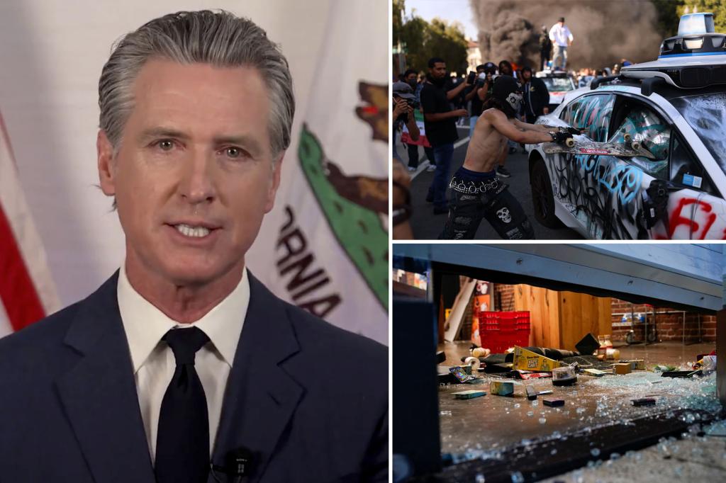 Newsom criticizes Trump in speech alleging blatant misuse of authority