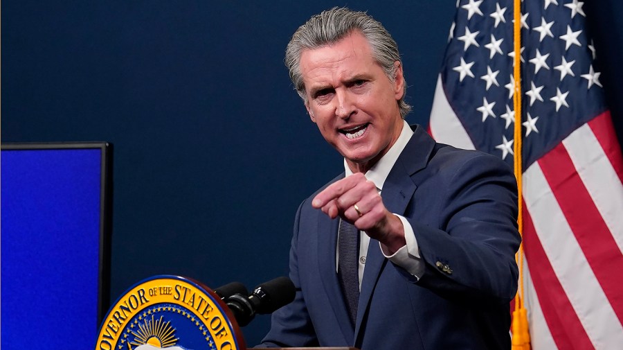 Newsom becomes a fighter, and Democrats beyond California are cheering