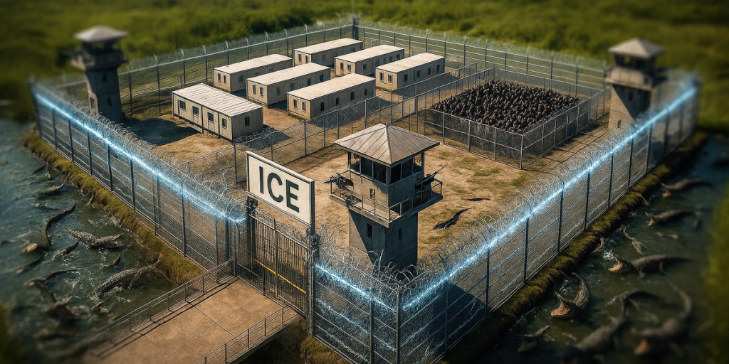 'No place to escape': Florida's 'Alligator Alcatraz' for undocumented immigrants will be operational soon