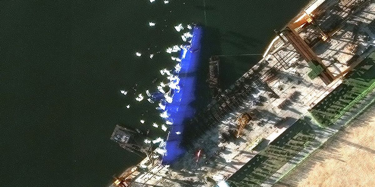 North Korea says new destroyer can now float weeks after embarrassing 'launch'