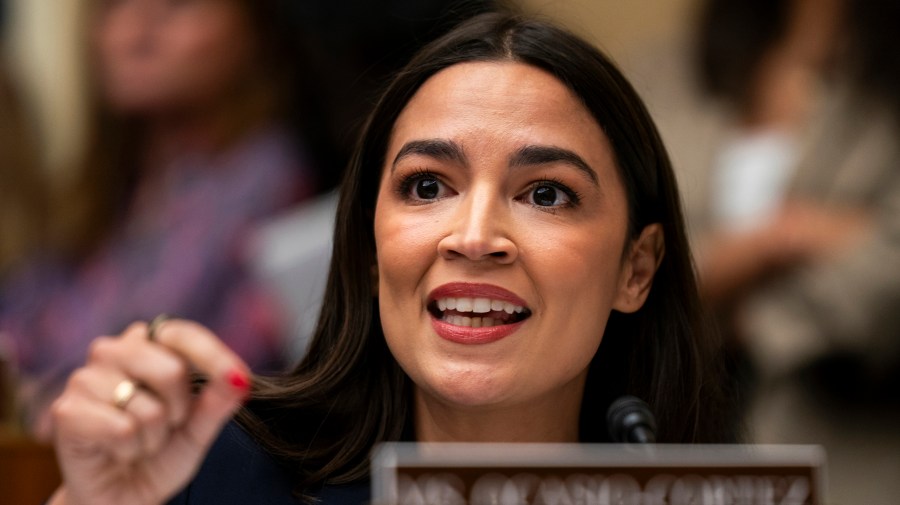 Ocasio-Cortez confronts a challenge to her political influence
