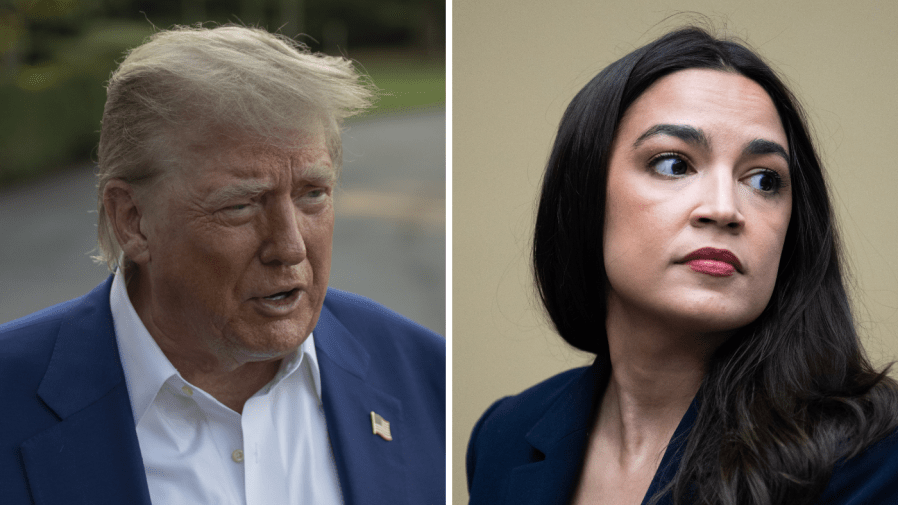 Ocasio-Cortez hits back at Trump: 'Don't take your anger out on me'