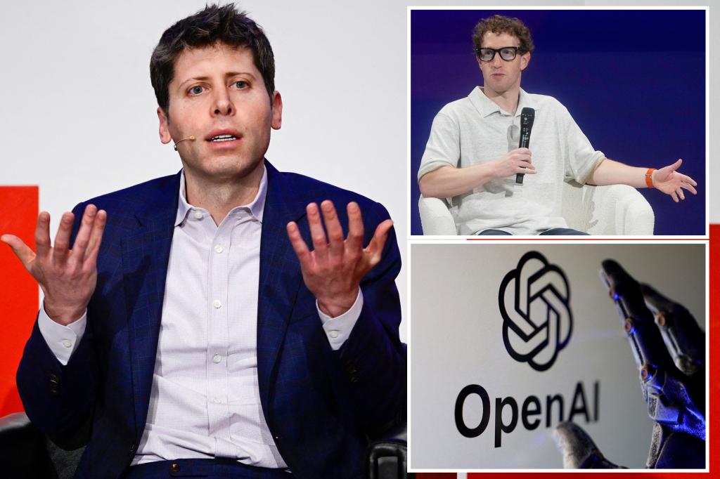 OpenAI's CEO Sam Altman claims that Meta is trying to lure his best employees with $100 million.