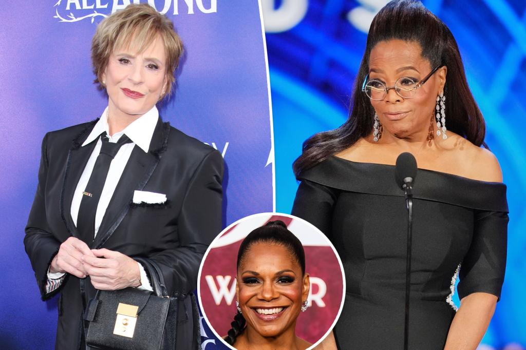 Oprah Winfrey takes a jab at Patti LuPone regarding the Audra McDonald controversy at the 2025 Tony Awards