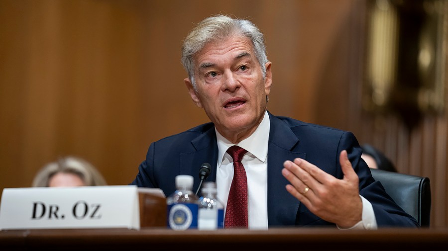 Oz to talk to GOP senators about the necessity for Medicaid adjustments