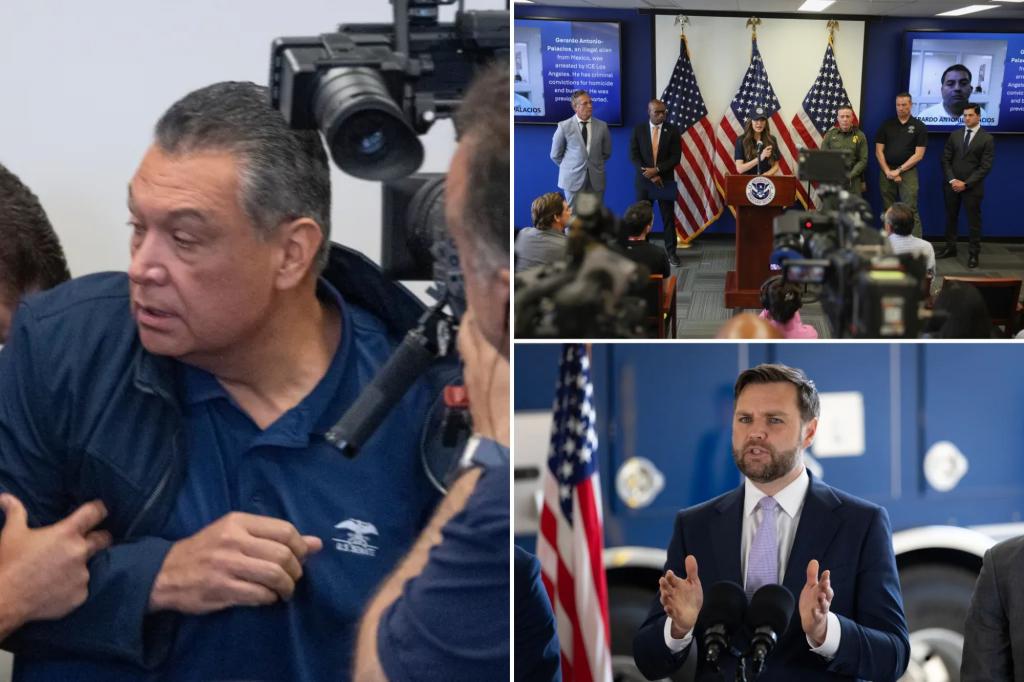 Padilla says the Noem confrontation wasn’t a planned tactic: ‘I was driven by the rhetoric’