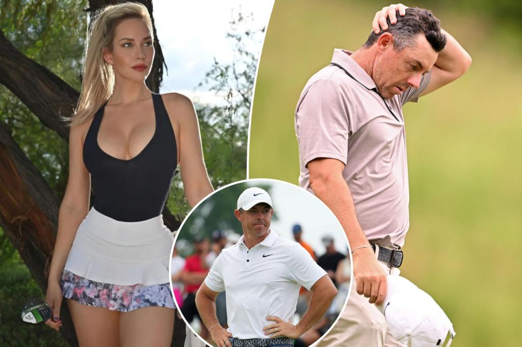 Paige Spiranac supports Rory McIlroy following difficulties at the US Open