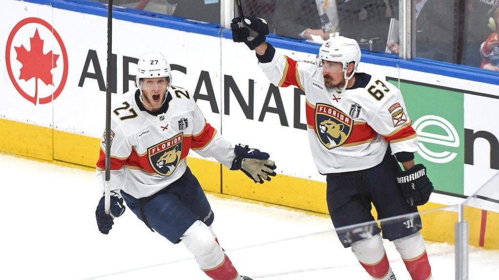 Panthers defeat Oilers 5-2 in Game 5, nearing the Stanley Cup championship